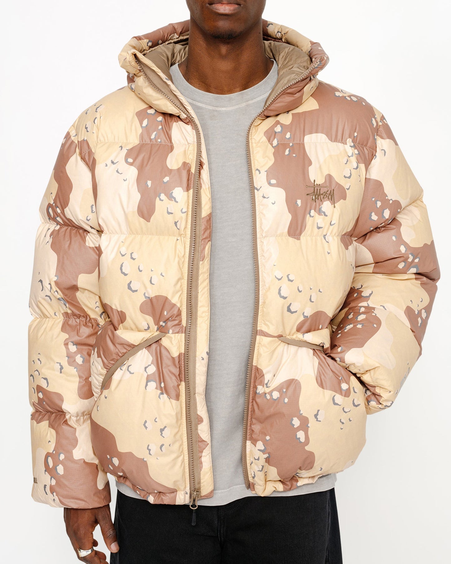 DOWN PARKA CAMO RIPSTOP